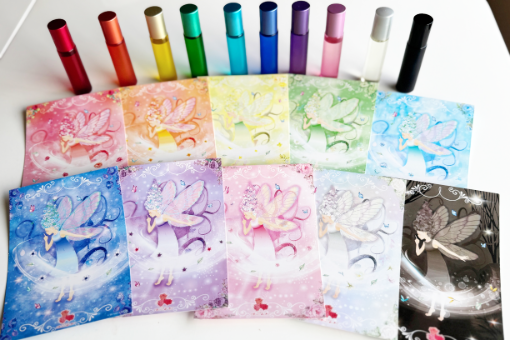 アロマとカラーの豊富なメニュー