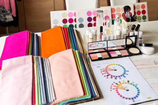 パーソナルカラー診断　12分割タイプ診断メイク体験付き